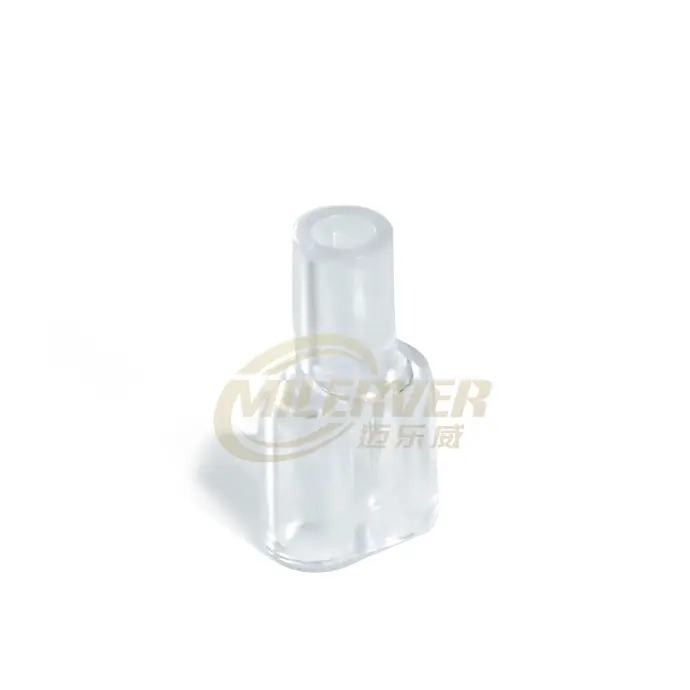 Medical Use Transparent Y Shape Connectors with 3 Ports Tee Connector